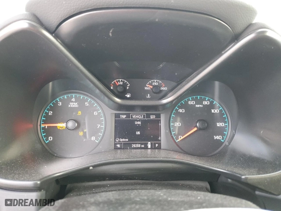 2022 Chevrolet Colorado 2WD LT with VIN 1GCGSCEN8N1264471, listed as a Copart auction lot 49537835 with 29,268 mi miles and Salvage Title. Bid and sale history available at carsss.com. Image 9.