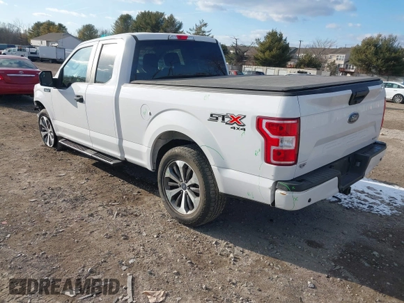2020 Ford F-150 XL with VIN 1FTEX1EP3LKF50220, listed as a IAAI auction lot 41362614 with 37,258 mi miles. Bid and sale history available at carsss.com. Image 3.