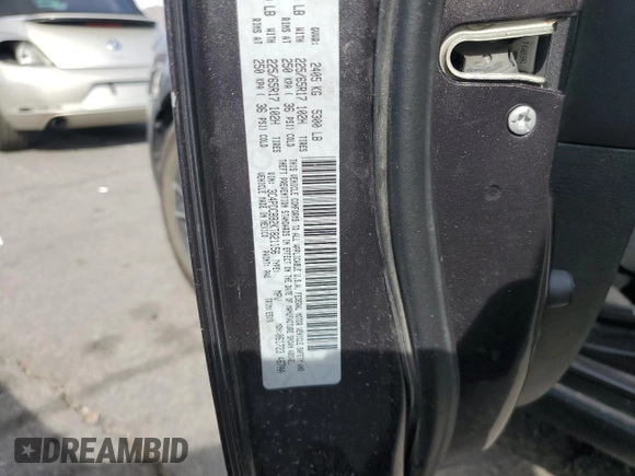 2019 Dodge Journey SE with VIN 3C4PDCBB2KT821156, listed as a Copart auction lot 45925665 with 93,045 mi miles and Salvage Title. Bid and sale history available at DreamBid. Image 13.