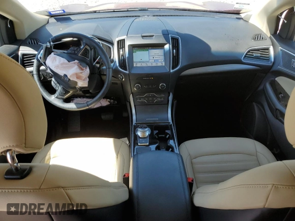 2019 Ford Edge SEL z VIN 2FMPK3J9XKBC35655, wystawiony jako Copart lot #52119085 z przebiegiem 22 395 mil mil oraz Szkoda całkowita • Salvage title. Historia ofert i sprzedaży dostępna na DreamBid. Obrazek 8.