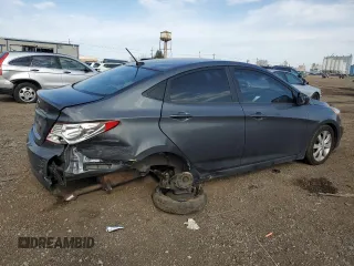 2012 Hyundai Accent GLS z VIN KMHCU4AE4CU185892, wystawiony jako Copart lot #52803675 z przebiegiem 168 792 mil mil oraz Szkoda całkowita • Salvage title. Historia ofert i sprzedaży dostępna na DreamBid. Obrazek 3.