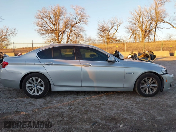 2016 BMW 5 Series 528i with VIN WBA5A5C58GG347422, listed as a IAAI auction lot 41116626 with 134,945 mi miles. Bid and sale history available at carsss.com. Image 13.