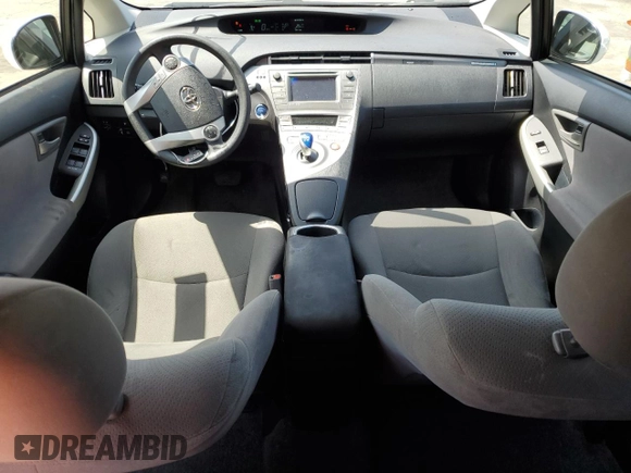 2014 Toyota Prius with VIN JTDKN3DP9E3053840, listed as a Copart auction lot 61880475 with 50,179 mi miles and Salvage title. Bid and sale history available at DreamBid. Image 8.