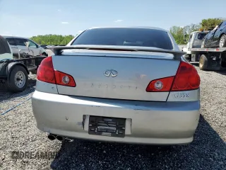 2005 Infiniti G35 with VIN JNKCV51F15M303608, listed as a Copart auction lot 51694325 with 186,375 mi miles and Salvage Title. Bid and sale history available at DreamBid. Image 6.