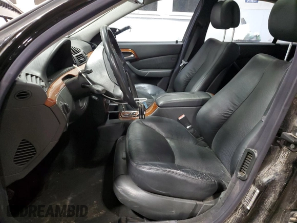 2004 Mercedes-Benz S 430 with VIN WDBNG83J64A405380, listed as a Copart auction lot 48613625 with 128,042 mi miles and Clean Title. Bid and sale history available at DreamBid. Image 7.
