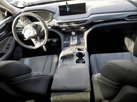 2023 Acura MDX w/Technology Package with VIN 5J8YD9H48PL000079, listed as a Copart auction lot 47848185 with 0 mi miles and Salvage Title. Bid and sale history available at carsss.com. Image 8.