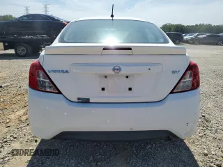 2017 Nissan Versa SV with VIN 3N1CN7AP9HK442284, listed as a Copart auction lot 58241265 with 110,065 mi miles and Salvage title. Bid and sale history available at DreamBid. Image 6.
