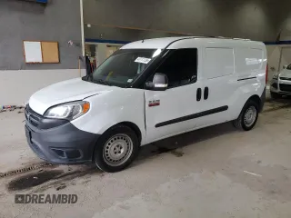 2016 Ram ProMaster City Cargo Tradesman with VIN ZFBERFAT5G6B20171, listed as a Copart auction lot 47111135 with 196,242 mi miles and Salvage Title. Bid and sale history available at DreamBid. Image 1.