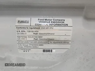 2023 Ford Transit Cargo with VIN 1FTBR1X87PKC01635, listed as a IAAI auction lot 42832727 with 17,348 mi miles and . Bid and sale history available at DreamBid. Image 35.