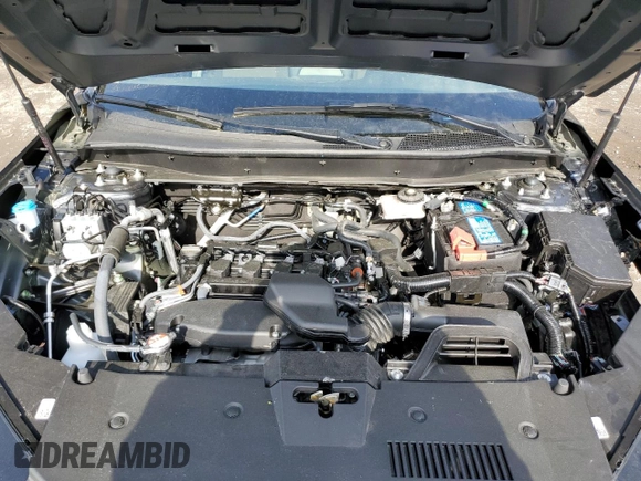 2025 Honda CR-V EX with VIN 7FARS4H46SE005065, listed as a Copart auction lot 54276355 with 5,687 mi miles and Salvage Title. Bid and sale history available at DreamBid. Image 12.