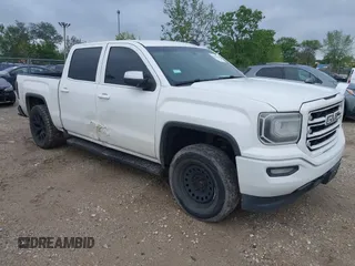 2017 GMC Sierra 1500 SLT with VIN 3GTU2NEC3HG270021, listed as a IAAI auction lot 42291347 with 100,268 mi miles and . Bid and sale history available at DreamBid. Image 1.