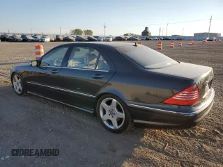 2003 Mercedes-Benz S-Class 4.3L with VIN WDBNG70J73A383130, listed as a Copart auction lot 76703924 with 109,488 mi miles and Salvage Title. Bid and sale history available at carsss.com. Image 2.