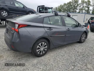 2020 Toyota Prius LE z VIN JTDL9RFU6L3021262, wystawiony jako Copart lot #60809845 z przebiegiem 83 870 mil mil oraz Szkoda całkowita • Salvage title. Historia ofert i sprzedaży dostępna na DreamBid. Obrazek 3.