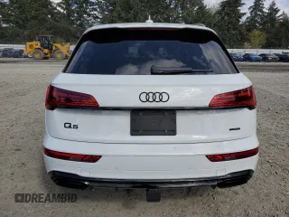 2024 Audi Q5 S line Premium Plus with VIN WA1E2AFY6R2062596, listed as a Copart auction lot 54018255 with Not provided miles and Salvage title. Bid and sale history available at DreamBid. Image 6.