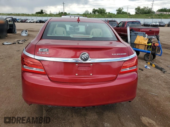 2014 Buick LaCrosse with VIN 1G4GA5GRXEF188507, listed as a Copart auction lot 60331155 with 100,784 mi miles and Salvage title. Bid and sale history available at DreamBid. Image 6.