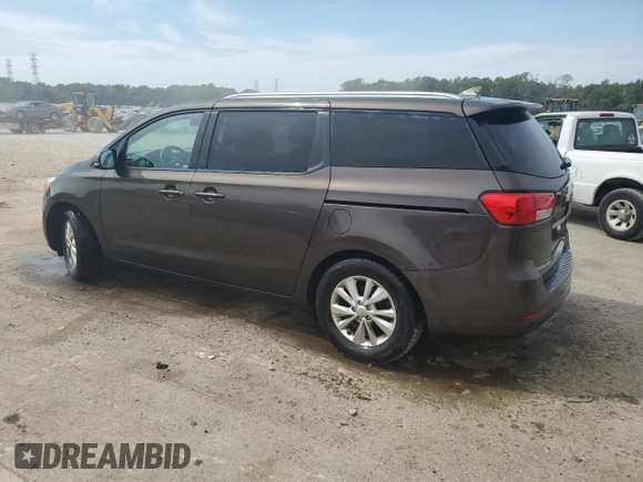 2017 Kia Sedona LX with VIN KNDMB5C16H6281288, listed as a Copart auction lot 72551224 with 110,411 mi miles and Clean Title. Bid and sale history available at DreamBid. Image 2.