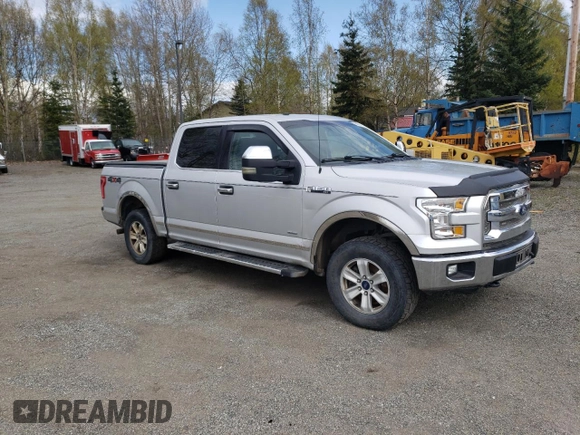 2017 Ford F-150 XL with VIN 1FTEW1EG8HKD36107, listed as a Copart auction lot 56066715 with 129,387 mi miles and Clean Title. Bid and sale history available at carsss.com. Image 4.
