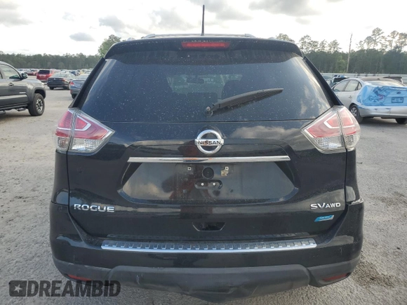 2014 Nissan Rogue SL with VIN 5N1AT2MV0EC873780, listed as a Copart auction lot 51107935 with 155,112 mi miles and Salvage Title. Bid and sale history available at carsss.com. Image 6.
