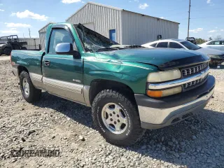 1999 Chevrolet Silverado 1500 LS with VIN 1GCEK14T7XZ130096, listed as a Copart auction lot 75257524 with 0 mi miles and Non Repairable. Bid and sale history available at carsss.com. Image 4.