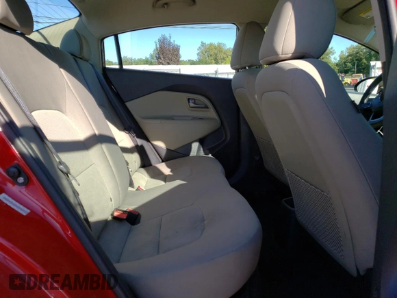 2014 Kia Rio LX with VIN KNADM4A37E6370952, listed as a Copart auction lot 70787814 with 107,958 mi miles and Salvage Title. Bid and sale history available at DreamBid. Image 10.
