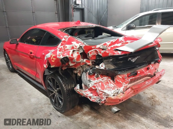 2020 Ford Mustang EcoBoost with VIN 1FA6P8TH2L5153353, listed as a IAAI auction lot 42018068 with 40,562 mi miles. Bid and sale history available at carsss.com. Image 3.