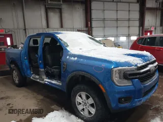 2024 Ford Ranger XL with VIN 1FTER4PH8RLE08482, listed as a IAAI auction lot 41590800 with 11,546 mi miles and . Bid and sale history available at DreamBid. Image 6.