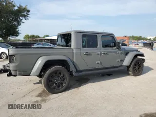 2023 Jeep Gladiator High Altitude with VIN 1C6HJTFG2PL545932, listed as a Copart auction lot 70679294 with 20,747 mi miles and Salvage title. Bid and sale history available at DreamBid. Image 3.