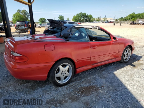 2000 Mercedes-Benz CLK 320/430 z VIN WDBLK70G7YT039206, wystawiony jako Copart lot #53269374 z przebiegiem Nie podano mil oraz Nie do naprawy • Non repairable. Historia ofert i sprzedaży dostępna na DreamBid. Obrazek 3.