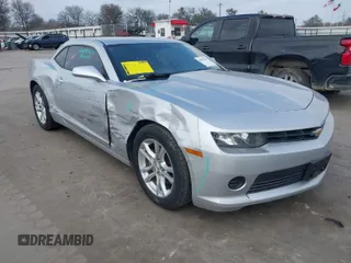 2014 Chevrolet Camaro LS with VIN 2G1FE1E30E9227523, listed as a IAAI auction lot 41597169 with 89,993 mi miles. Bid and sale history available at carsss.com. Image 1.