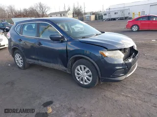 2016 Nissan Rogue S with VIN KNMAT2MV4GP690124, listed as a IAAI auction lot 41469641 with 94,629 mi miles. Bid and sale history available at carsss.com. Image 1.
