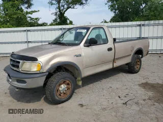 1997 Ford F-250 with VIN 1FTFF28W7VNB97952, listed as a Copart auction lot 44426665 with 178,681 mi miles and Salvage title. Bid and sale history available at DreamBid. Image 1.