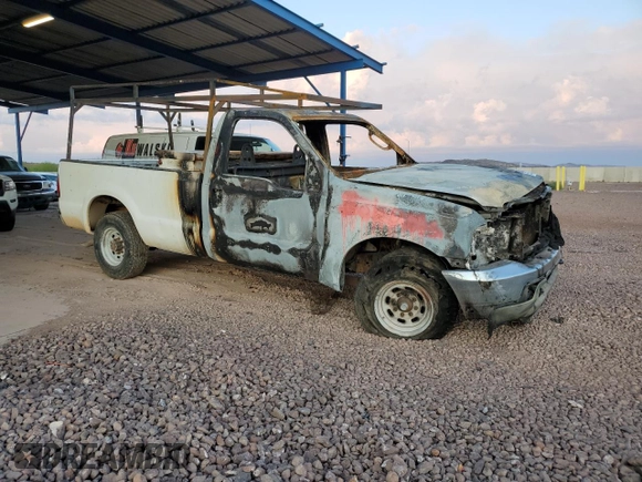 2003 Ford F-250 XL with VIN 3FTNF20L23MB33841, listed as a Copart auction lot 55350945 with Not provided miles and Salvage title. Bid and sale history available at DreamBid. Image 4.