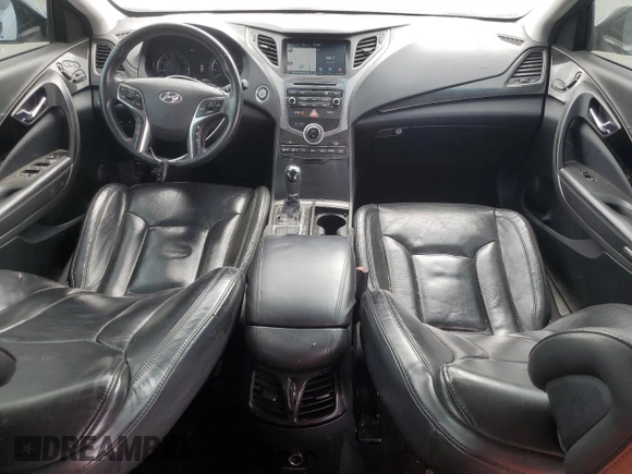 2017 Hyundai Azera with VIN KMHFG4JG6HA591509, listed as a Copart auction lot 47174805 with 130,670 mi miles and Salvage Title. Bid and sale history available at carsss.com. Image 8.