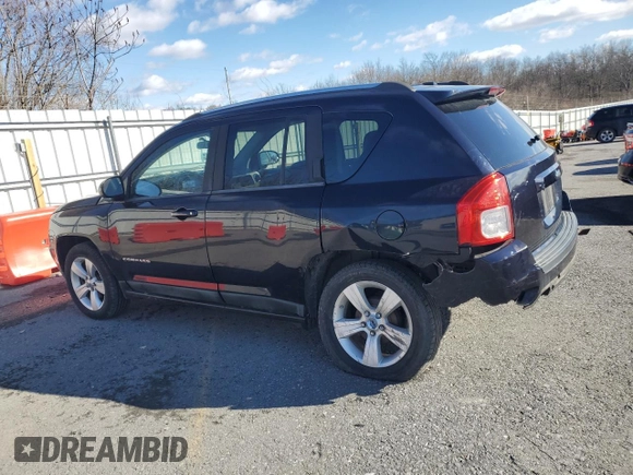 2011 Jeep Compass with VIN 1J4NT1FB7BD170857, listed as a Copart auction lot 46456405 with 101,894 mi miles and Salvage Title. Bid and sale history available at carsss.com. Image 2.