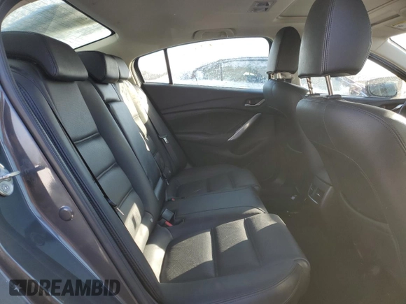 2017 Mazda 6 Grand Touring with VIN JM1GL1W54H1141237, listed as a Copart auction lot 41819735 with 89,102 mi miles and Salvage Title. Bid and sale history available at carsss.com. Image 10.