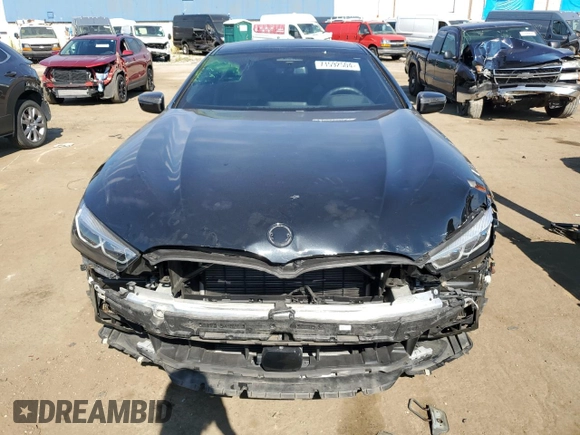 2022 BMW 8 Series M850i z VIN WBAGV8C03NCH58172, wystawiony jako Copart lot #71592504 z przebiegiem 25 854 mil mil oraz Czysty tytuł • Clean title. Historia ofert i sprzedaży dostępna na DreamBid. Obrazek 5.