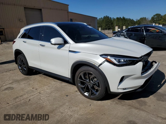 2022 Infiniti QX50 AUTOGRAPH with VIN 3PCAJ5DB3NF117932, listed as a Copart auction lot 41769184 with 0 mi miles. Bid and sale history available at carsss.com. Image 4.