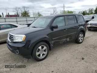 2014 Honda Pilot EX-L z VIN 5FNYF4H57EB001955, wystawiony jako Copart lot #57454185 z przebiegiem 145 377 mil mil oraz Czysty tytuł • Clean title. Historia ofert i sprzedaży dostępna na DreamBid. Obrazek 1.