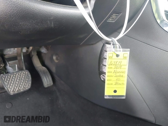 2019 Nissan Sentra SR with VIN 3N1AB7AP3KY310870, listed as a IAAI auction lot 41738748 with 113,168 mi miles and . Bid and sale history available at DreamBid. Image 11.