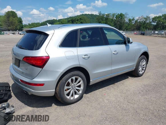 2013 Audi Q5 Premium z VIN WA1CFAFP9DA070855, wystawiony jako IAAI lot #42721197 z przebiegiem 112 468 mil mil oraz . Historia ofert i sprzedaży dostępna na DreamBid. Obrazek 4.
