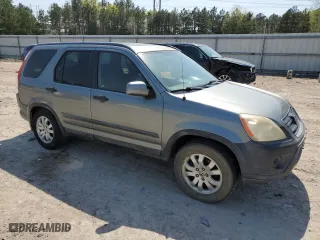2006 Honda CR-V EX with VIN SHSRD78896U406294, listed as a Copart auction lot 53779395 with 197,280 mi miles and Salvage Title. Bid and sale history available at carsss.com. Image 4.