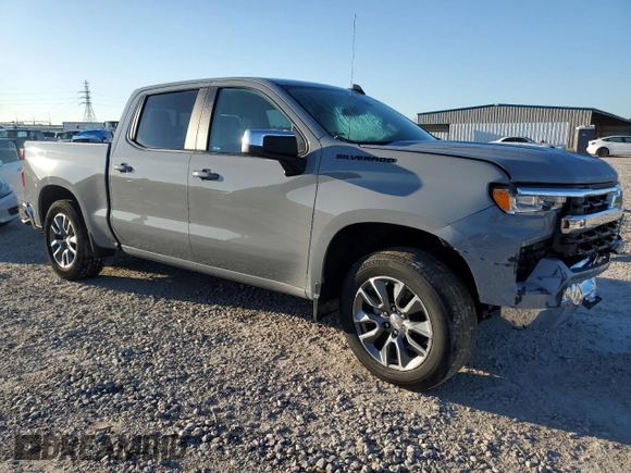 2024 Chevrolet Silverado 1500 LT with VIN 2GCPACED2R1201943, listed as a Copart auction lot 56731105 with 30,802 mi miles and Salvage Title. Bid and sale history available at DreamBid. Image 4.