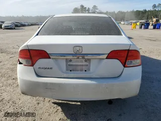 2010 Honda Civic Sdn EX with VIN 19XFA1F81AE009177, listed as a Copart auction lot 46409245 with 186,234 mi miles and Salvage Title. Bid and sale history available at carsss.com. Image 6.