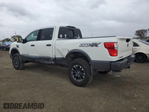 2018 Nissan Titan XD SV with VIN 1N6AA1F44JN525176, listed as a Copart auction lot 48358385 with 115,535 mi miles and Salvage Title. Bid and sale history available at carsss.com. Image 2.