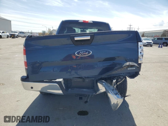 2018 Ford F-150 XL z VIN 1FTFX1EG6JKD81165, wystawiony jako Copart lot #54134385 z przebiegiem 38 999 mil mil oraz Szkoda całkowita • Salvage title. Historia ofert i sprzedaży dostępna na DreamBid. Obrazek 6.