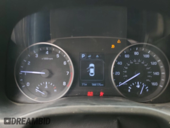 2018 Hyundai Elantra SEL z VIN 5NPD84LF7JH326769, wystawiony jako Copart lot #46845995 z przebiegiem 144 175 mil mil oraz Szkoda całkowita • Salvage title. Historia ofert i sprzedaży dostępna na DreamBid. Obrazek 9.