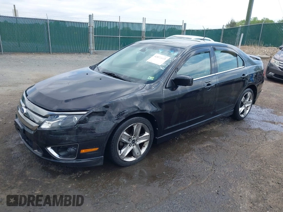 2011 Ford Fusion SPORT with VIN 3FAHP0KC6BR171723, listed as a IAAI auction lot 42072610 with 173,213 mi miles. Bid and sale history available at carsss.com. Image 17.