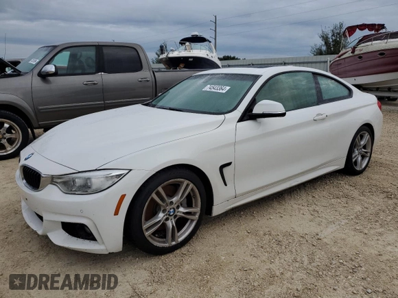2017 BMW 4 Series 430i with VIN WBA4R7C50HK876667, listed as a Copart auction lot 74543364 with Not Provided miles and Salvage Title. Bid and sale history available at DreamBid. Image 1.