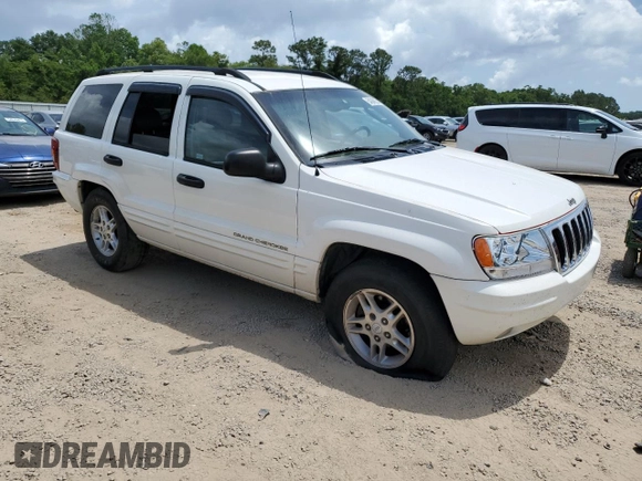 2002 Jeep Grand Cherokee Laredo z VIN 1J4GX48SX2C292081, wystawiony jako Copart lot #54246255 z przebiegiem 167 082 mil mil oraz Szkoda całkowita • Salvage title. Historia ofert i sprzedaży dostępna na DreamBid. Obrazek 4.