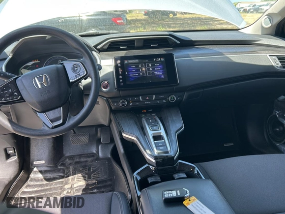 2019 Honda Clarity Plug-In Hybrid with VIN JHMZC5F14KC002619, listed as a Copart auction lot 55531325 with 53,911 mi miles and Salvage Title. Bid and sale history available at carsss.com. Image 9.